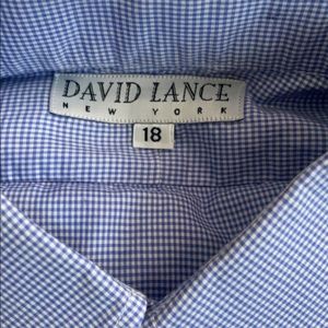 David Lance dress shirt Brand new